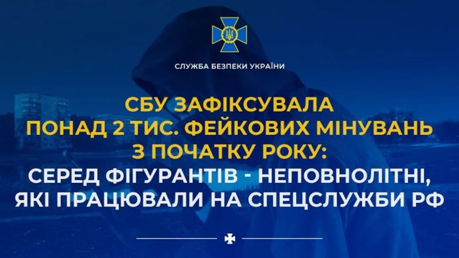 Російські спецслужби залучають до псевдомінувань в Україні підлітків – СБУ