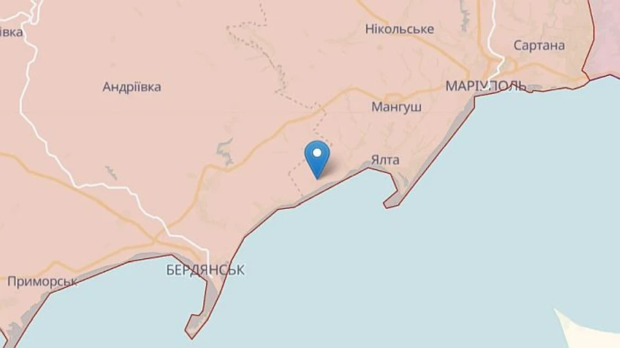 Explosions heard in occupied Urzuf