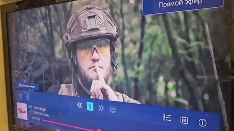 У Криму в ефірі кількох каналів показали ролик про контрнаступ України