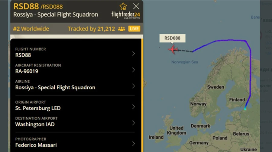 Из России в США вылетел президентский самолет: кто на борту