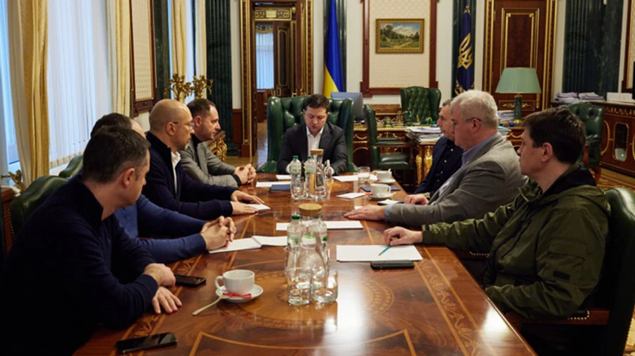 Президент, Рада и министры на работе