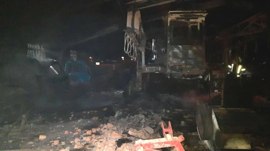 Росіяни атакували Полтавщину: 2 поранених, спалахнула пожежа