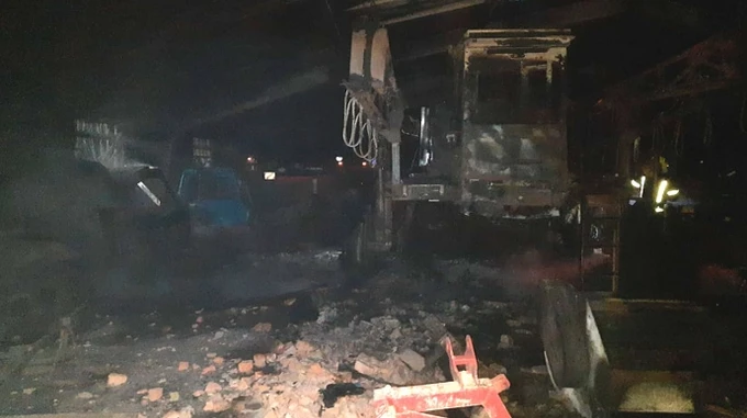 Россияне атаковали Полтавскую область: 2 раненых, вспыхнул пожар
