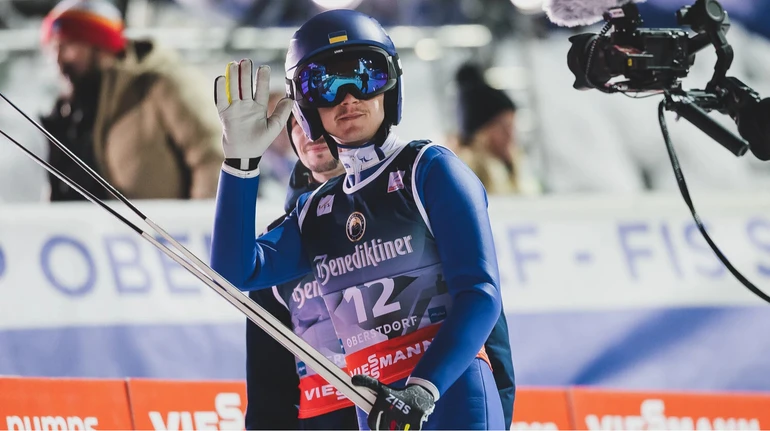 Украинец Марусяк во второй раз попал в топ-10 квалификации на трамплине в Виллингене