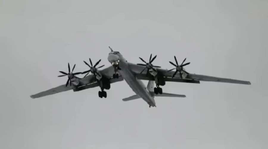 Воздушные силы предупредили о вероятных пусках крылатых ракет российскими Ту-95