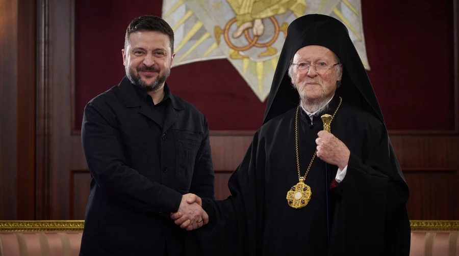 Zelenskyy discusses peace talks and church development with Ecumenical Patriarch Bartholomew in Istanbul
