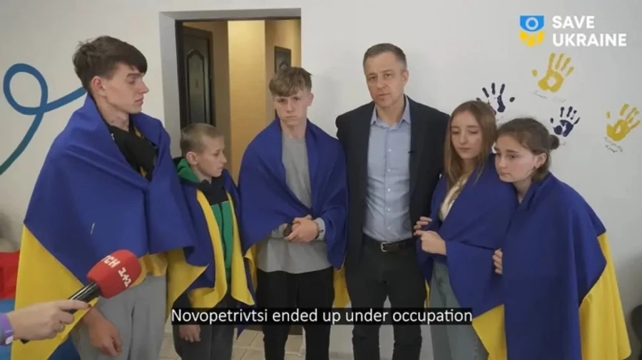 5 deported orphans brought back to Ukraine from Russia – video