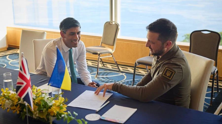 Зеленський поговорив із прем'єром Британії про гарантії безпеки для України і посилення санкцій проти РФ