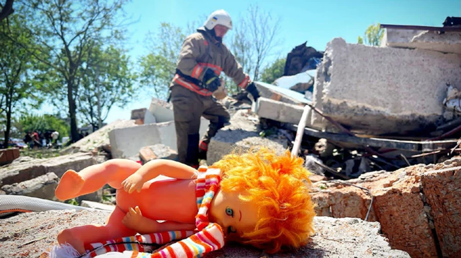 Number of children killed by Russians has risen again - now stands at 344 