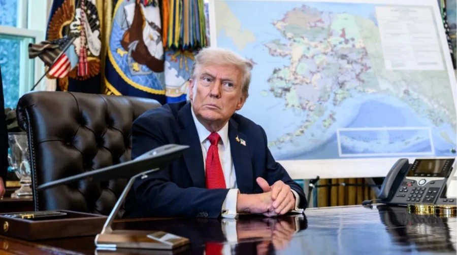 Trump answered evasively about running for a third presidential term