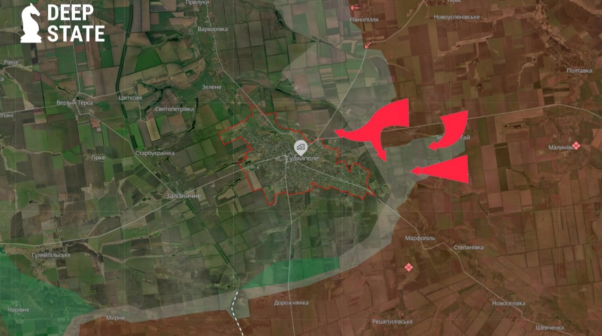 Сили оборони стабілізували ситуацію біля Гуляйполя - DeepState