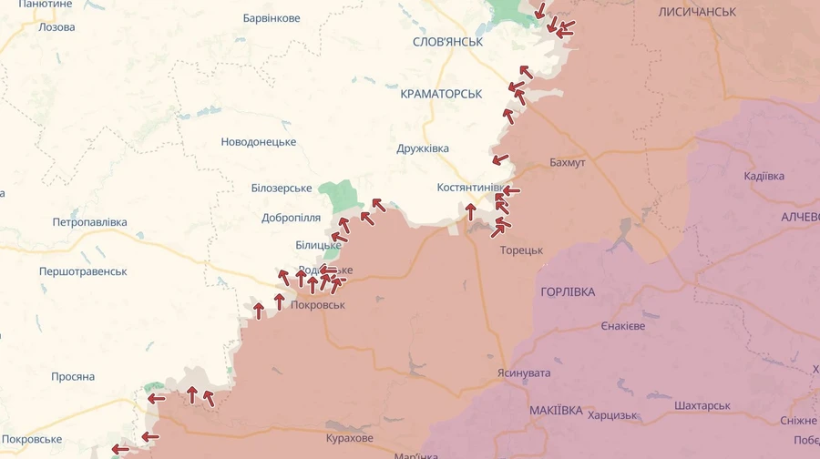 Росіяни ще більше просунулись на Донеччині – DeepState