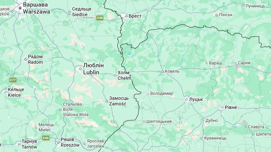Біля Любліна шукають об’єкт, який міг залетіти до Польщі