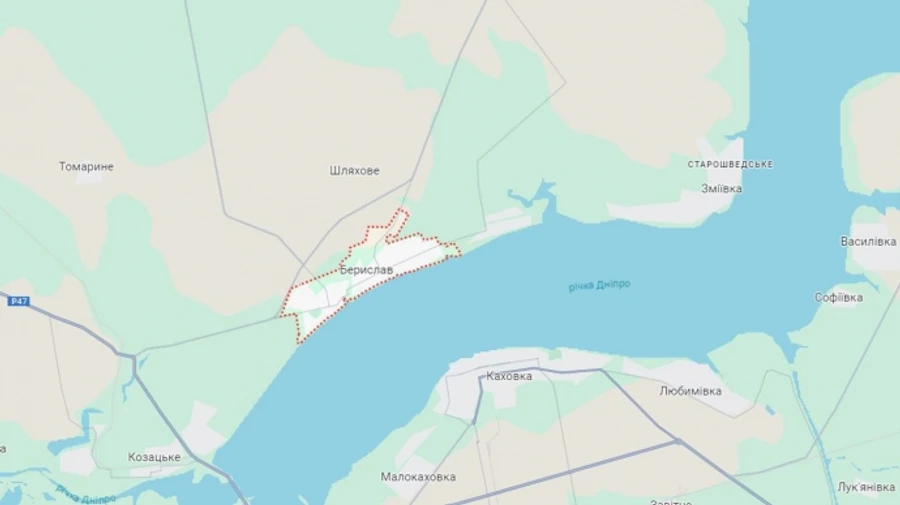 Россияне с беспилотника сбросили взрывчатку на Берислав, один погибший - ОВА