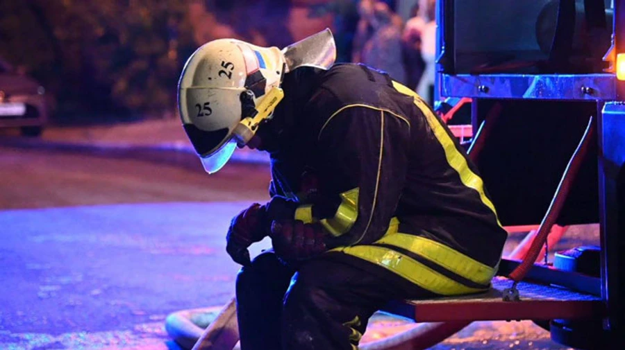 Russians hit business facility in Kryvyi Rih