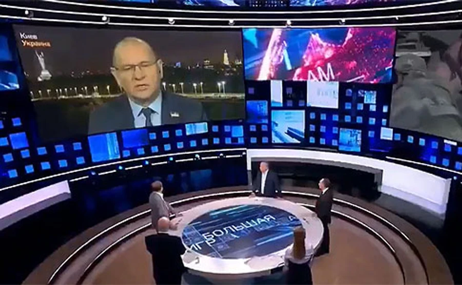 Слуга народа на российском ТВ рассказал о плохих националистах в Украине