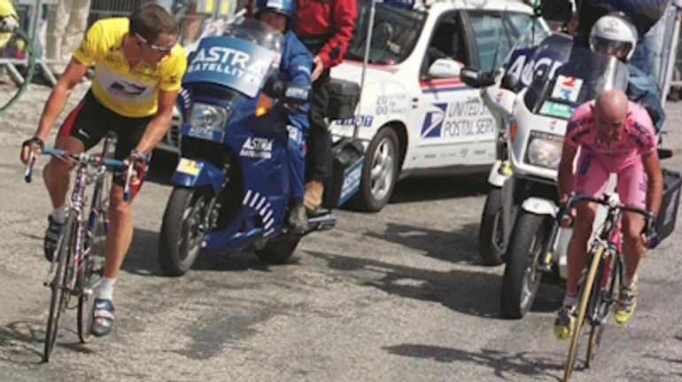 Ремісник проти митця. 25 років легендарній дуелі Армстронг vs Пантані на Тур де Франс