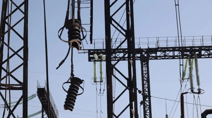 Total electricity blackout hits Russian-controlled part of Zaporizhzhia Oblast