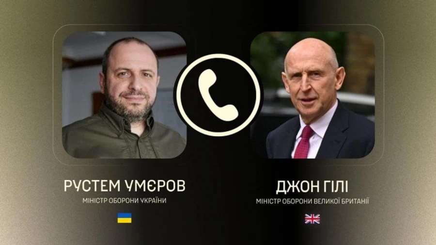 Ukrainian defence minister discusses country's priorities with UK defence secretary