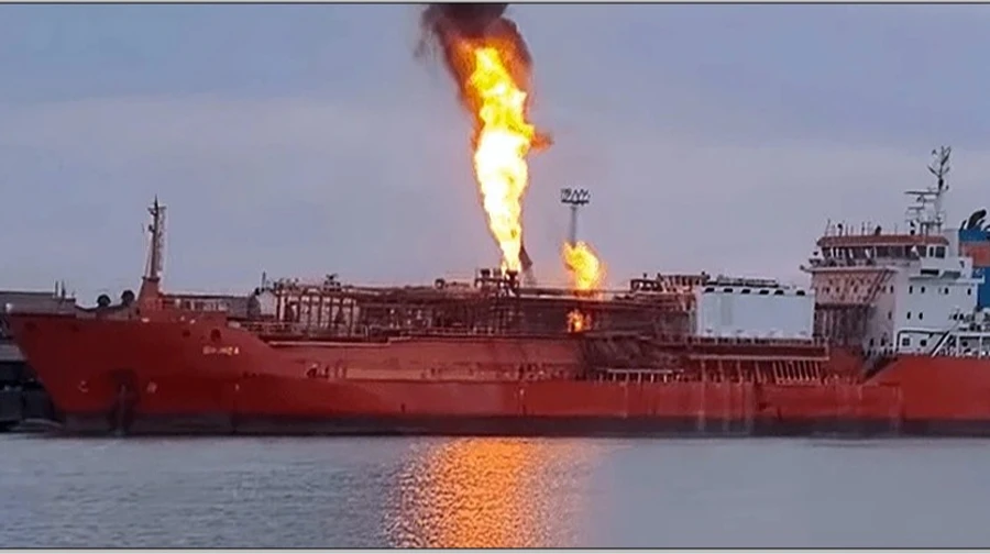 Russia deliberately attacked gas tanker in Izmail port on 17 November, expert says