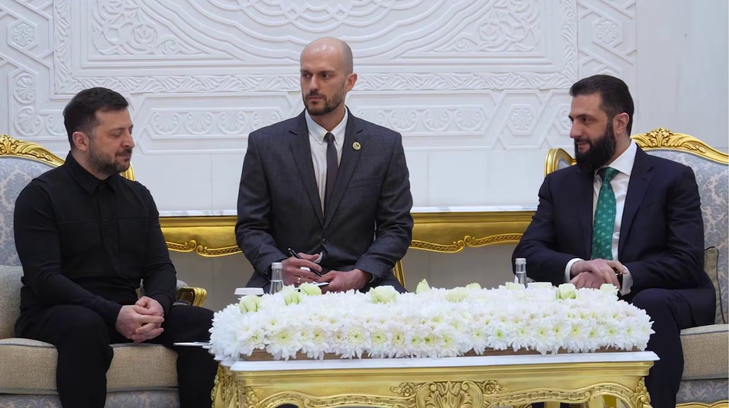Зеленський зустрівся з президентом Сирії: Є інтерес до обміну воєнним і безпековим досвідом