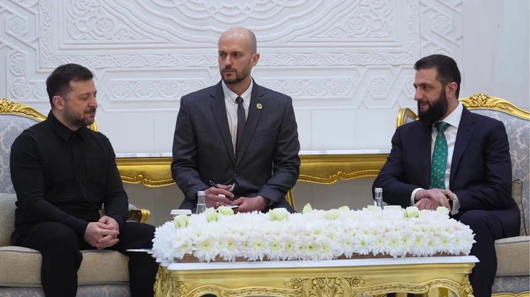 Зеленський зустрівся з президентом Сирії: Є інтерес до обміну воєнним і безпековим досвідом