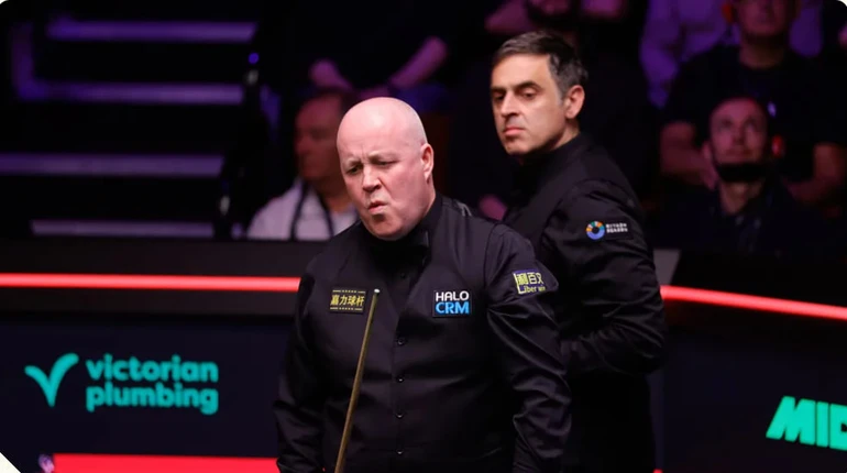 Хіггінс вчепився в О'Саллівана, Трамп обходить иранца: результаты матчей на чемпионате мира по снукеру