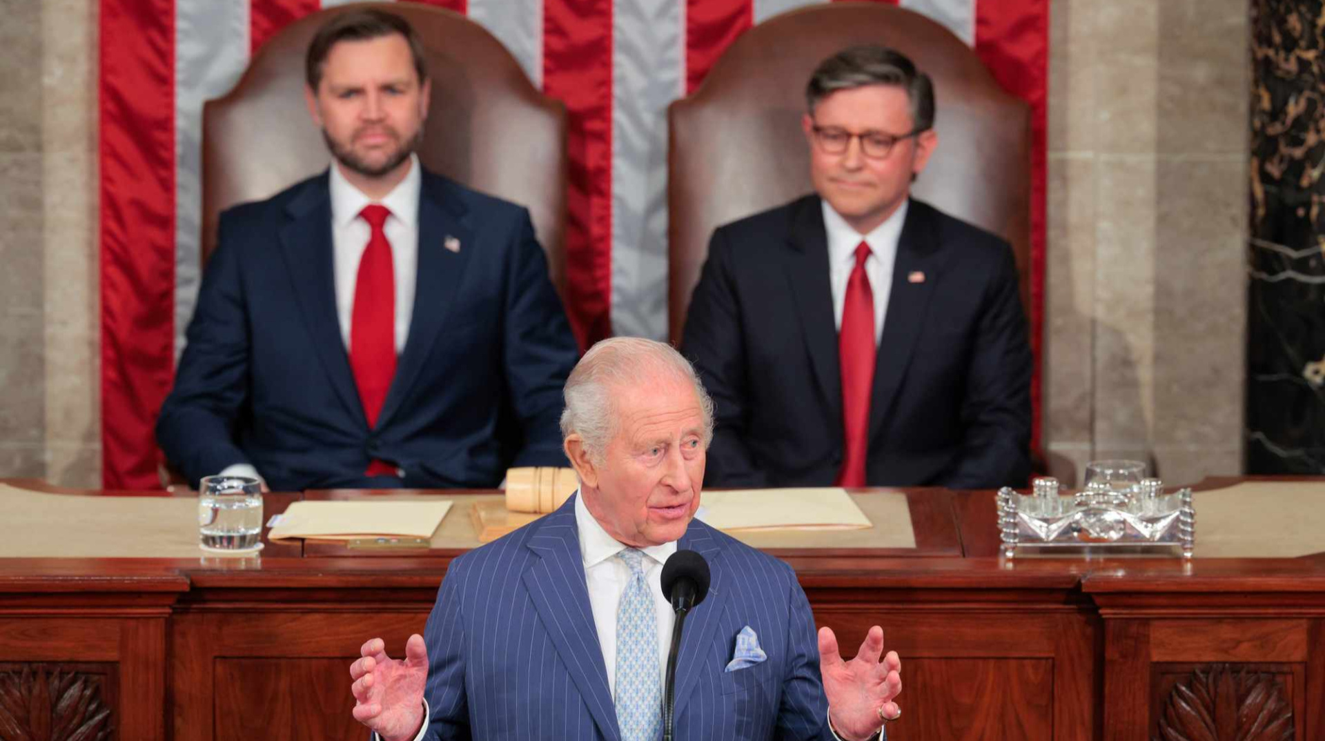 Король Чарльз у Конгресі США: Необхідна "непохитна рішучість" у підтримці України