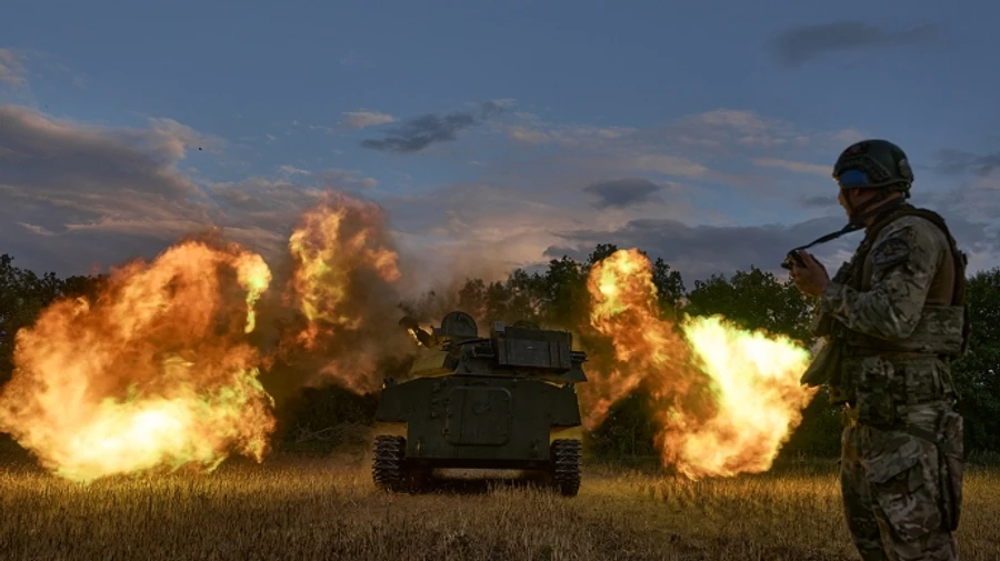 Ukraine's defence forces stop Russian attacks near Selydove in Donetsk Oblast