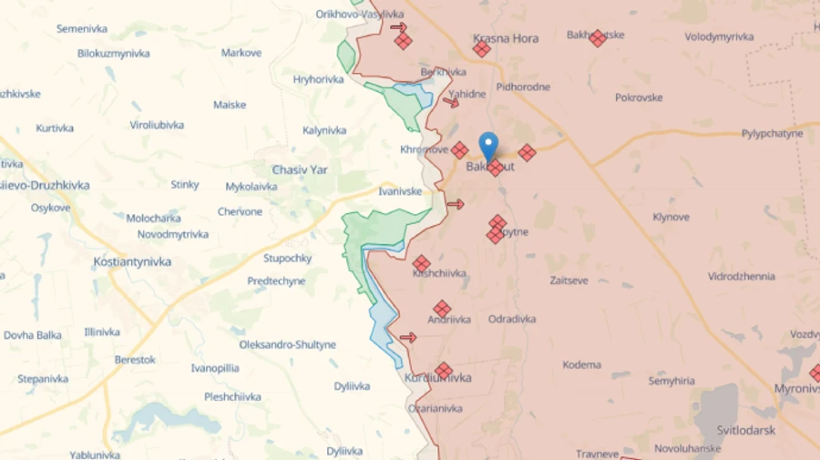 Ukraine's Armed Forces advance another 1,400 metres on Bakhmut front