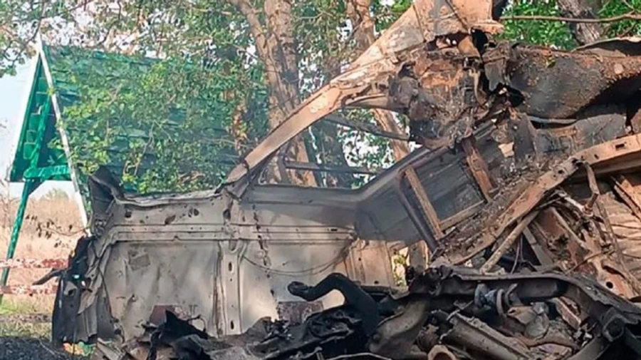 У Балаклії авто наїхало на міну: водій загинув