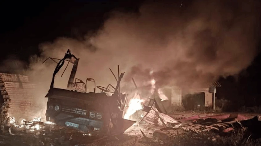 Dnipropetrovsk region: Russians fire 40 rockets at Nikopol