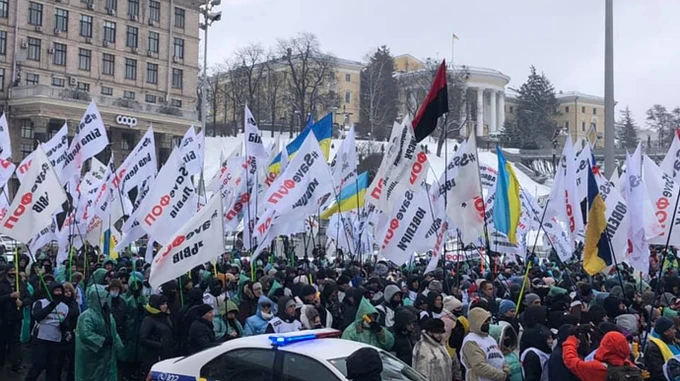 ОПЗЖ, SaveФОП и евробляхеры будут протестовать под Радой и у ОПУ