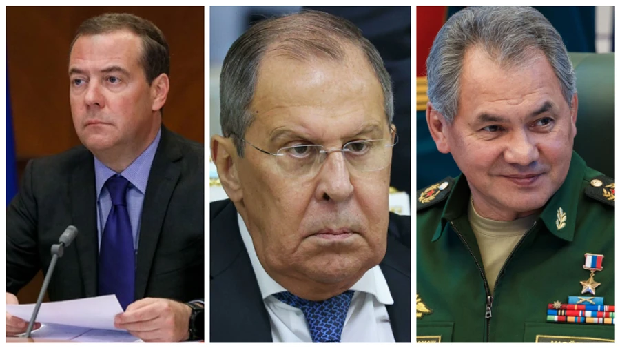 Медведєв не прийшов у штаб своєї партії через невідому хворобу, Лавров і Шойгу — теж не прийшли