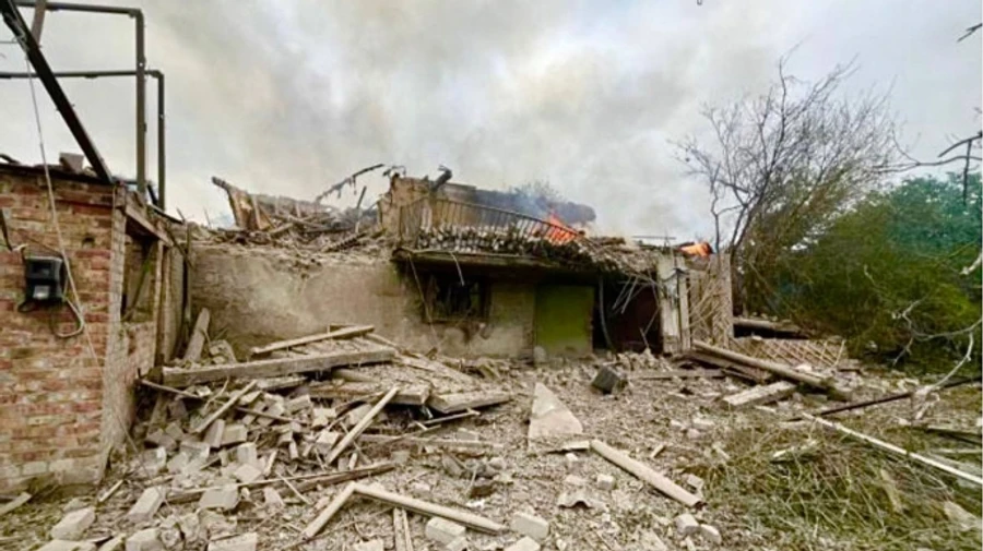 Russians strike Zaporizhzhia Oblast with FAB bombs: two injured – photo