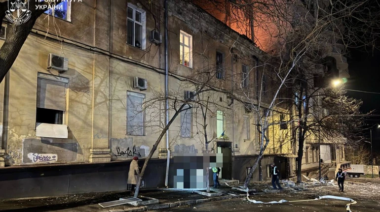 РФ атаковала гражданские объекты Одессы ударными дронами – прокуратура