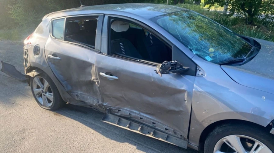 Russians attack Dnipropetrovsk Oblast in morning, causing destruction and injuring 2 people – photo