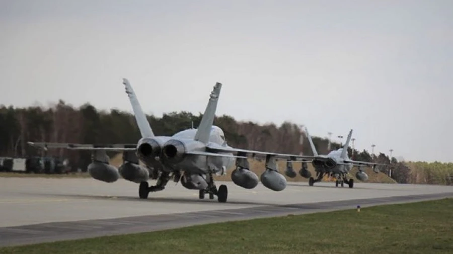 Еще больше самолетов перебросили США в Польшу