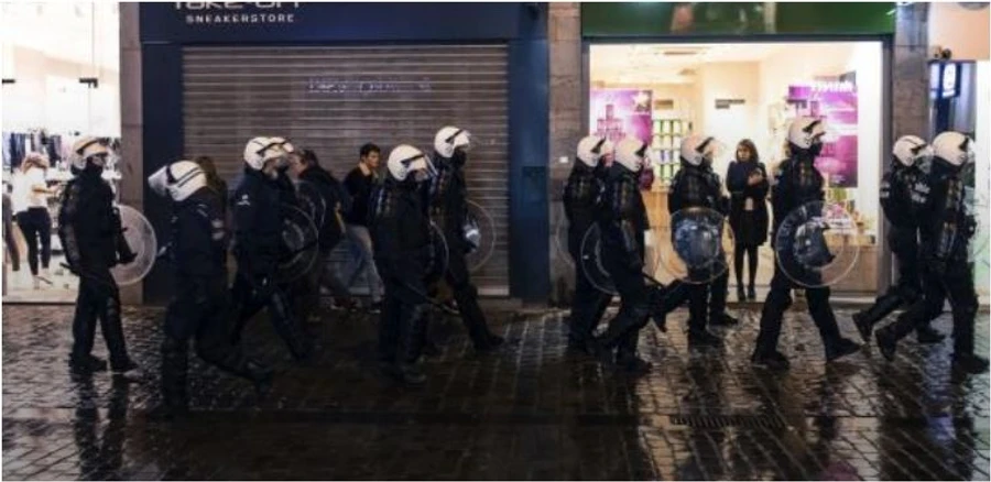 Погромы в Брюсселе: задержаны около 100 человек