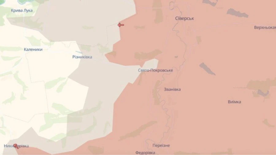 DeepState: Россияне продвинулись на Славянском направлении