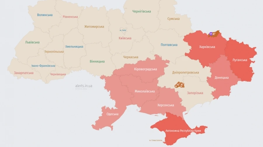 Russians launch missile toward Ukraine's south