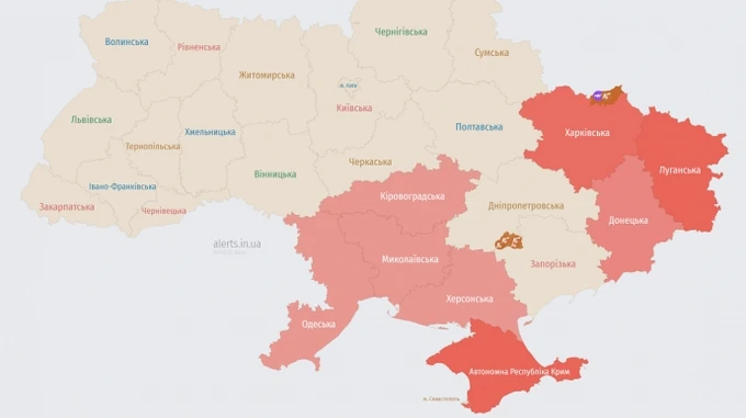 Повітряні сили: Росіяни атакували ракетою Одещину