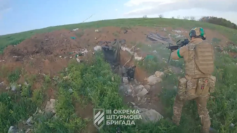 Russians were attacking on three fronts, but made no progress