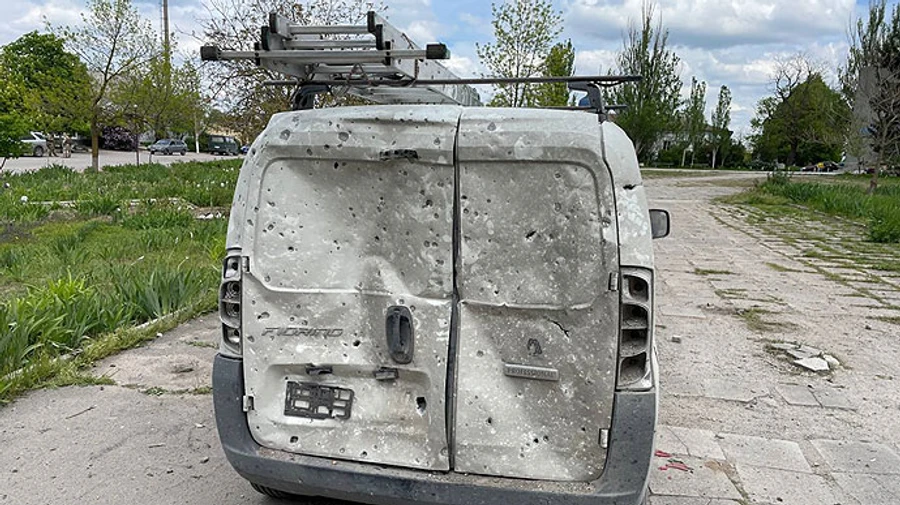 Telecommunication providers come under Russian fire in Kherson Oblast