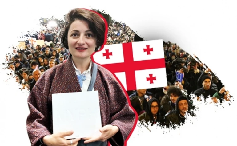 Люди искусства Сакартвело на протестах в Тбилиси