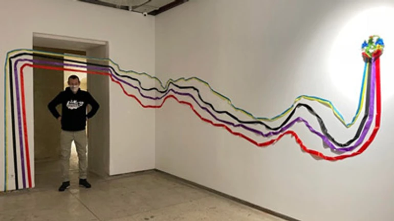 Розберемось із Давидом Чичканом. Про що виставка художника, яка спричинила напад на мистецький центр у Львові?