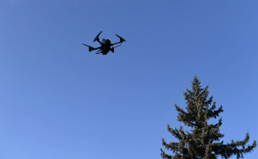 В Укроборонпромі представили перший український військовий квадрокоптер