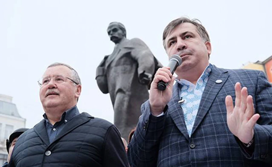 Партії Гриценка, Саакашвілі й Тимошенко обіцяють покарати тих, хто зніс намети