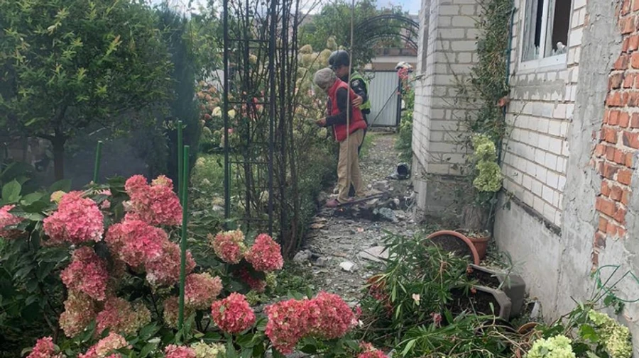 Russians launch Shahed drone strike on Chernihiv: fire raging, two injured – photos