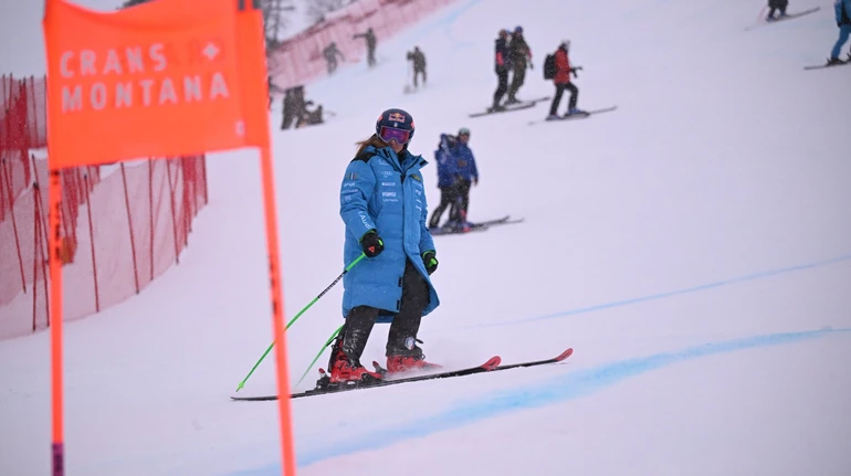 Швидкісний спуск у Кранс Монтані скасували після важкого падіння Ліндсі Вонн